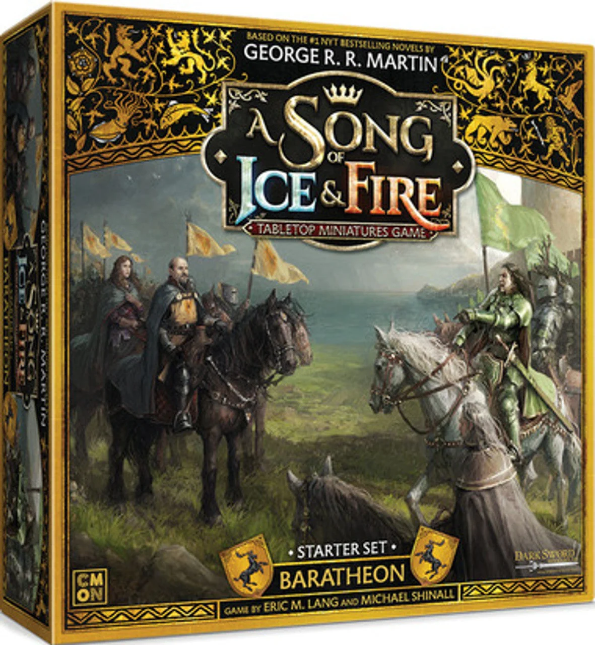 A Song of Ice & Fire Baratheon Starter Miniatures Game Set - CMON