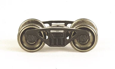 Bachmann 42909 HO Barber S2 100-Ton Roller-Bearing Trucks with Metal Wheels 1 Pair