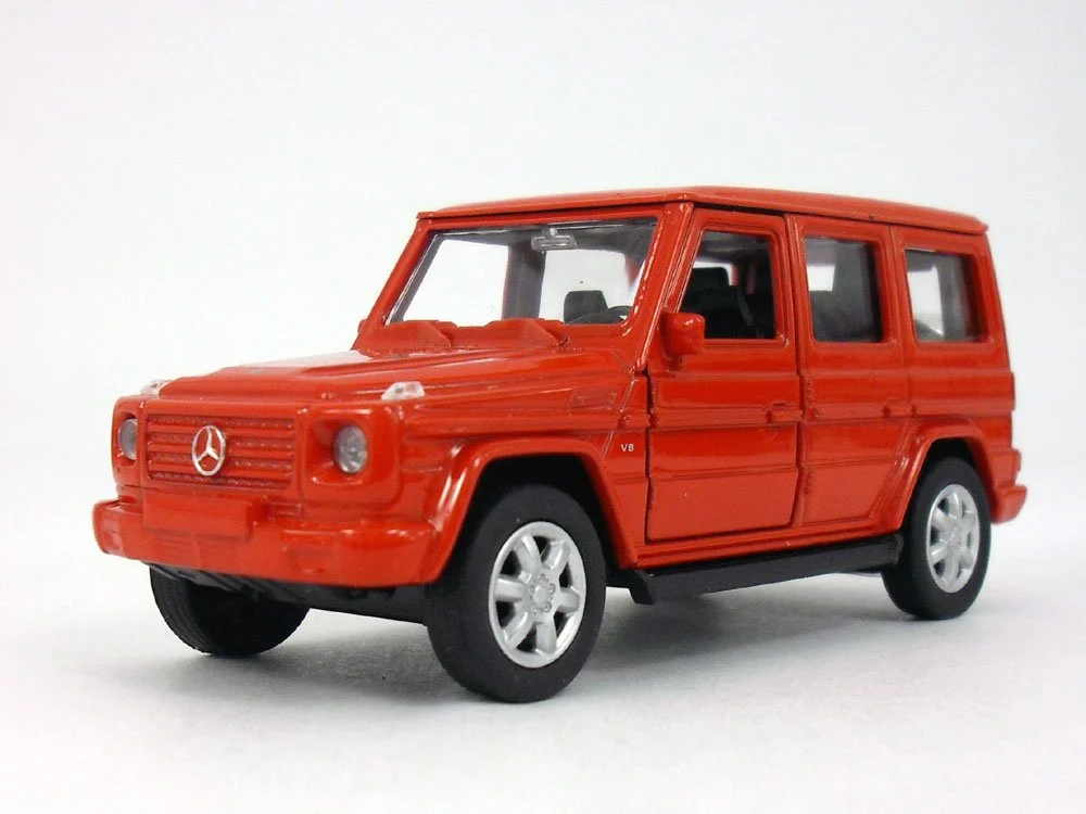 Mercedes Benz G Class Wagon (Red) 1:38 Scale Diecast Car (No Retail Box) - Welly