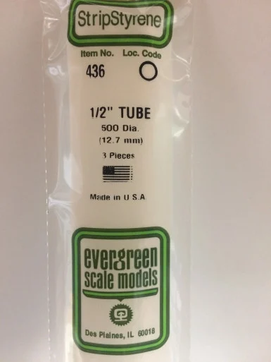 436 - .500" x 24" Tube (3)