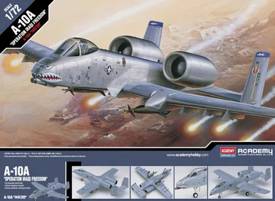 Academy Models 12402 A-10A Warthog Operation Iraqi Freedom' 1/72 Scale Model Kit