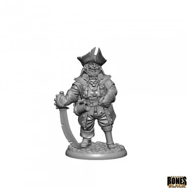 44193 - Bones Black: Ghost Pirate Captain
