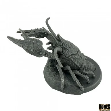 44317 - Bones Black: Monstrous Crayfish (Large)