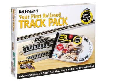 Bachmann 44596 HO Nickel Silver EZ First Railroad Track Pack