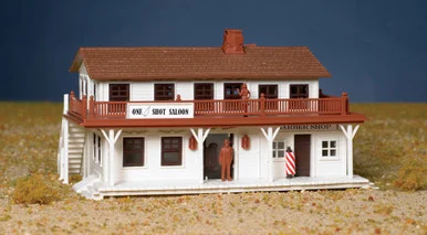 Bachmann 45162 HO Saloon and Barber Shop