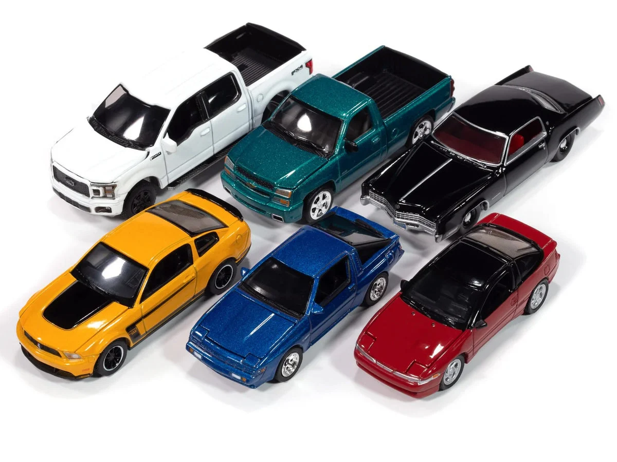 Auto World Premium 2025 Release 1 Set A of 6 pieces 1/64 Diecast Model Cars by Auto World - Autoworld