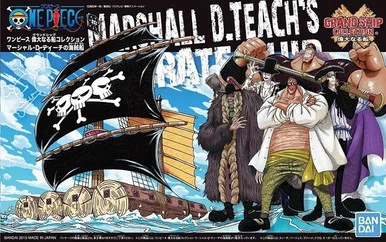 GSC # - Marshall D. Teach's Ship - One Piece Grand Ship Collection