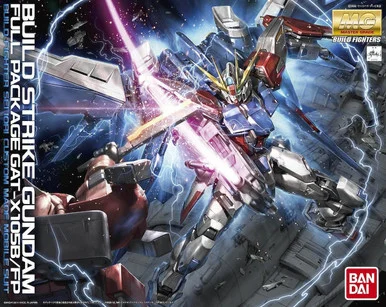 Bandai 5066135 Build Strike Gundam Full Package GAT-X105B/FP Sei Iori Custom Mobile Suit MG 1/100 Plastic Model Kit