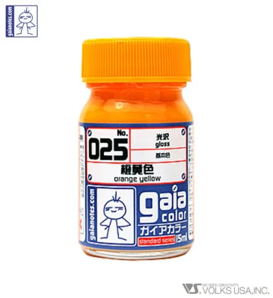 Gaia Base Color 025 Gloss Orange Yellow - 15ml