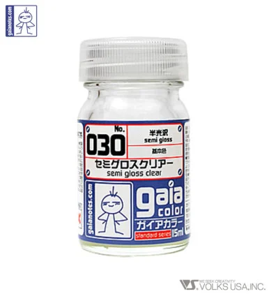 Gaia Base Color 030 Semi Gloss Clear - 15ml