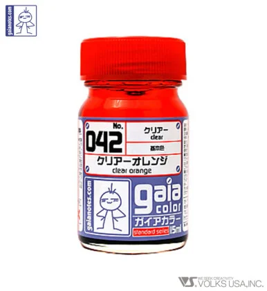Gaia Clear Color 042 Clear Orange - 15ml