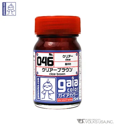 Gaia Clear Color 046 Clear Brown - 15ml