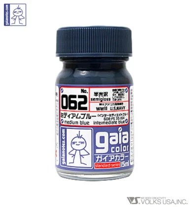 Gaia Base Color 062 Medium Blue - 15ml