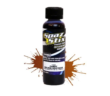 Spaz Stix 15650 Golden Candy Rootbeer Airbrush Paint 2oz