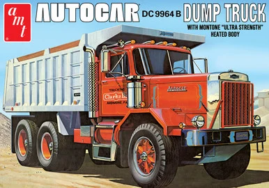 AMT 1150 Autocar Dump Truck 1/25 Scale Model Kit
