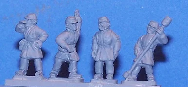 PIG020025 - CONFEDERATE GUN CREW FIRING