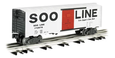 Bachmann 47025 O 40' Box Car - Soo Line #172978