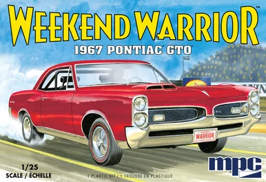 MPC 918 1967 Pontiac GTO 1/25 Scale Model Kit