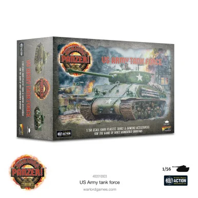Achtung Panzer!: US Army Tank Force - Warlord Games - WLG