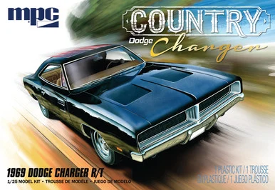 MPC 878 1969 Dodge "Country Charger" R/T 1/25 Scale Model Kit