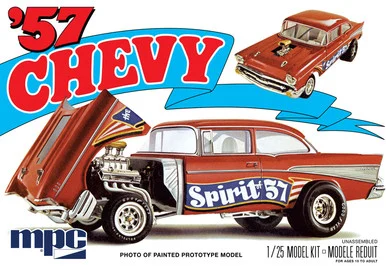 MPC 904 1957 Chevy Bel Air "Spirit of 57" 1/25 Scale Model Kit