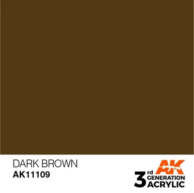 3G 109 - Dark Brown - AK11109