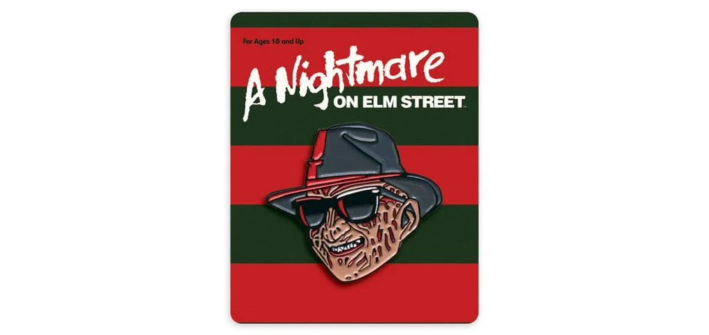 Freddy Krueger "Slay-Ban" Enamel Pin