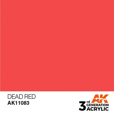 3G 083 - Dead Red - AK11083