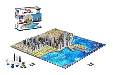 4D Puzzle 40014 4D Puzzle Chicago - 4D Cityscape