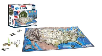 4D Puzzle 40008 4D Puzzle USA - 4D Cityscape