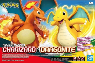 Bandai 2528753 #43 Pokemon Charizard & Dragonite Model Kit