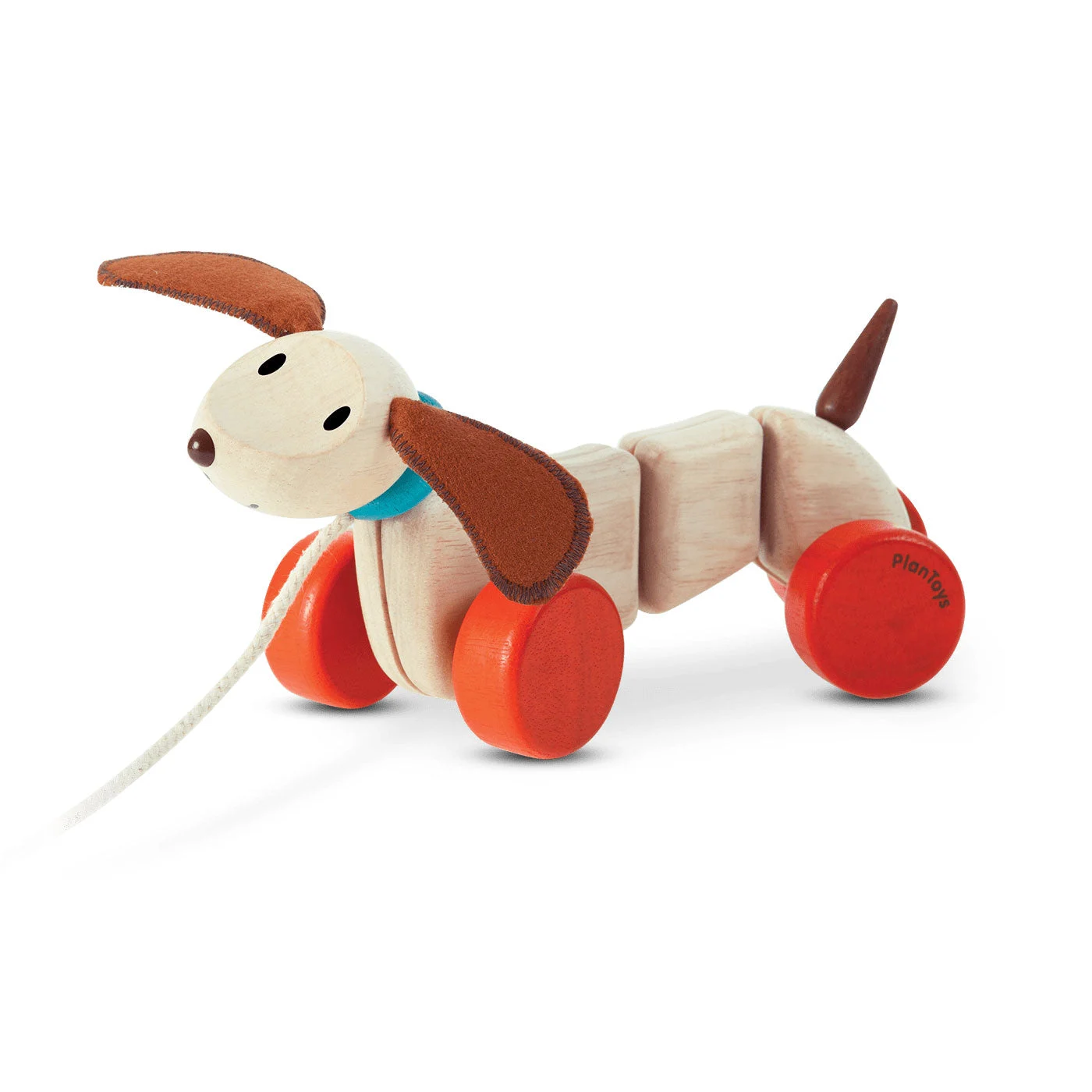 Happy Puppy Wooden Pull Toy - Plan Toys