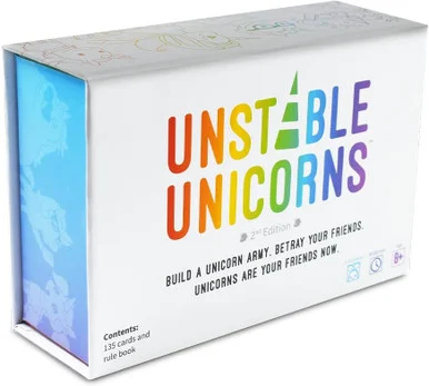 TeeTurtle TEE3678UUBSG1 Unstable Unicorns - Tee Turtle