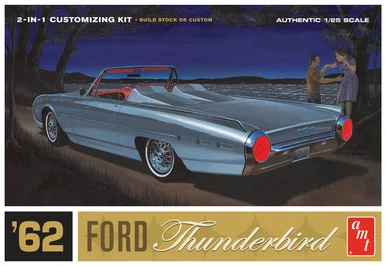 AMT 682 1962 Ford Thunderbird 1/25 Scale Model Kit