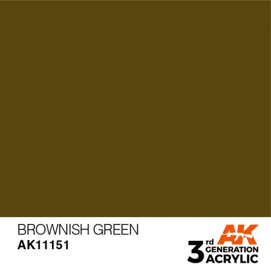3G 151 - Brownish Green - AK11151