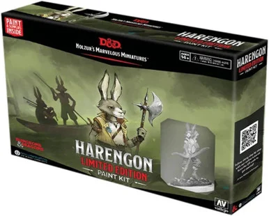 Wizkids 90460 D&D Nolzur`s Harengon Paint Night Kit