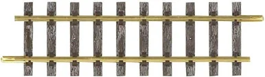 PIKO 35201 G G280 11.0" Straight Track Section, 12 Pack