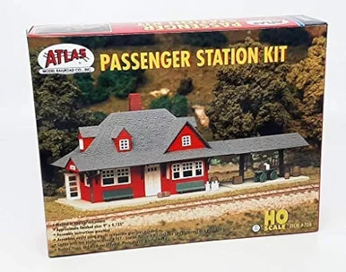 Atlas Model Railroad 706 HO Passenger Station Kit