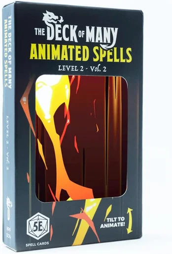 Hitpoint Press D014 The Deck of Many Animated Spells: Level 2 Volume 2 - Hit Point Press