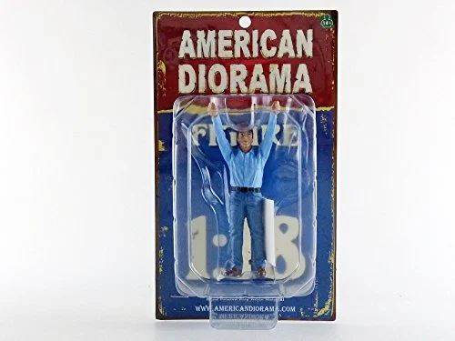 Camera Crew Figure II "Crew Holding Reflector" For 1:18 Scale Models by American Diorama
