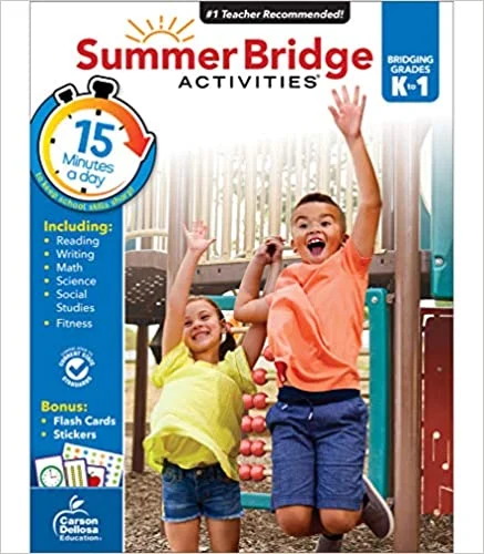Summer Bridge Activities Kindergarten to 1st Grade - Carson Dellosa