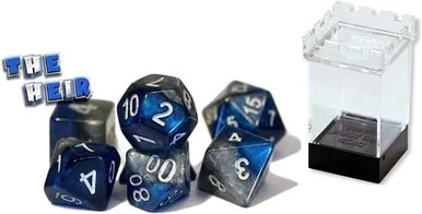 Gate Keeper Games GKG2391D6: Halfsies Dice: The Heir 12 D6 set - Gatekeeper