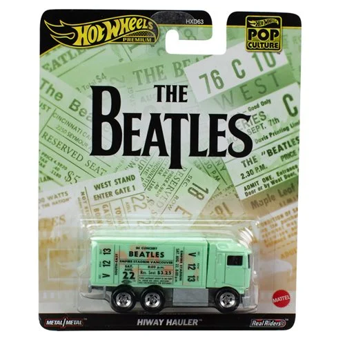 Hot Wheels Hiway Hauler The Beatles 1/64 Scale Diecast Car - Mattel