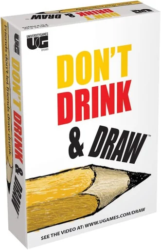 University Games 1383 Don't Drink and Draw