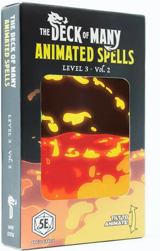 Hitpoint Press D016 The Deck of Many Animated Spells: Level 3 Volume 2 - Hit Point Press