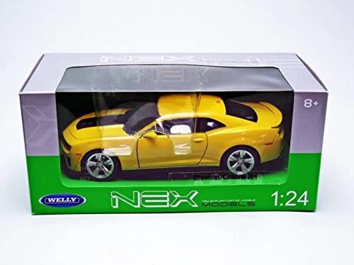 Chevrolet Camaro ZL1 (Yellow) 1:24 Scale Diecast Car - Welly