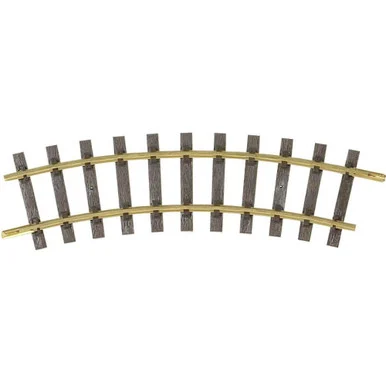 PIKO 35211 G R1 600mm / 23.6" Radius Curve Track Section, 12 Pack