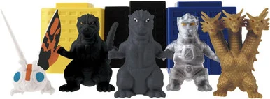2in Scale Collectable Blind Box Figure Godzilla wave 1 - Bandai - BAN