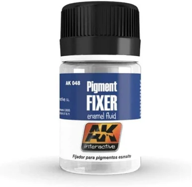 AK Interactive 48 Pigment Fixer Enamel 35Ml Bottle