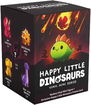TeeTurtle TEE5363UUBSG1 Happy Little Dinosaurs - Tee Turtle